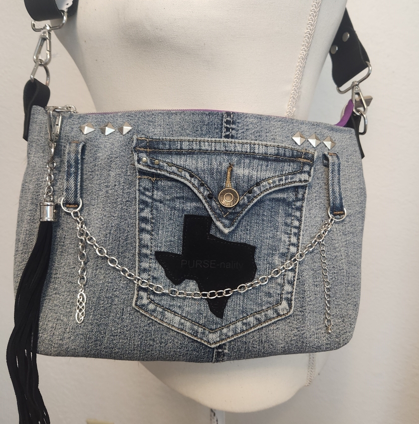Denim Cowhair 3